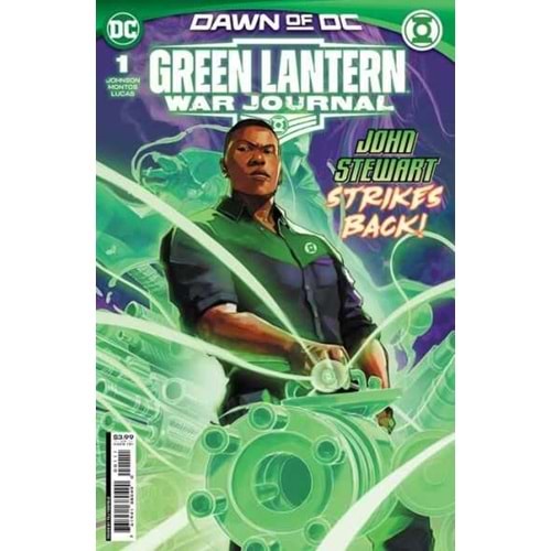GREEN LANTERN WAR JOURNAL # 1 COVER A TAJ TENFOLD