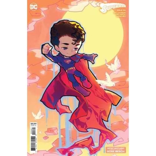 SUPERMAN (2023) # 6 COVER D ROSE BESCH CREATOR CARD STOCK VARIANT