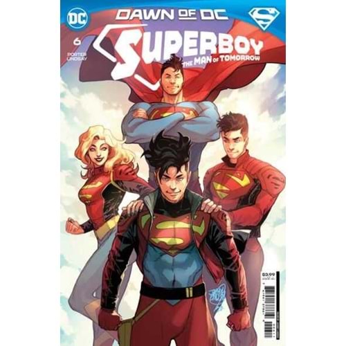 SUPERBOY THE MAN OF TOMORROW # 6 (OF 6) COVER A JAHNOY LINDSAY