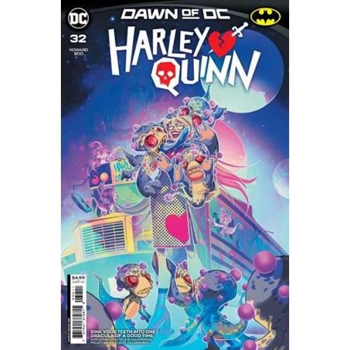 HARLEY QUINN # 32 COVER A SWEENEY BOO
