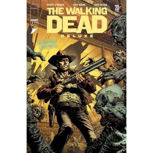 WALKING DEAD DELUXE # 1 NEWSPRINT EDITION (ONE SHOT) DAVID FINCH AND DAVE MCCAIG