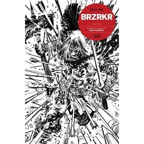 BRZRKR (BERZERKER) PEN & INK # 1 COVER A GARNEY