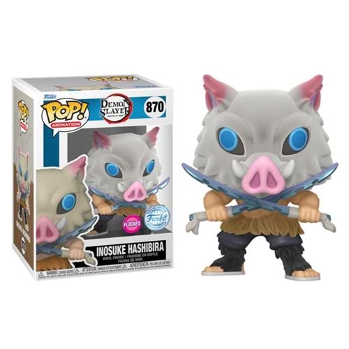 FUNKO POP DEMON SLAYER HASHIBIRA INOSUKE FLOCKED SPECIAL EDITION
