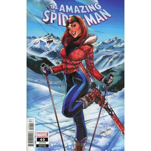 AMAZING SPIDER-MAN (2022) # 40 J. SCOTT CAMPBELL SKI CHALET VARIANT