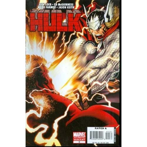 HULK (2008) # 5 SECOND PRINTING MCGUINNESS VARIANT