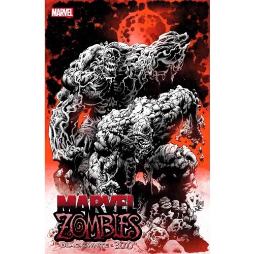 MARVEL ZOMBIES BLACK WHITE AND BLOOD # 4