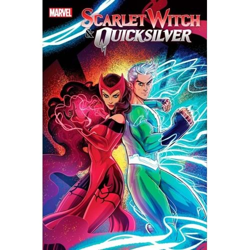 SCARLET WITCH AND QUICKSILVER # 1 LUCIANO VECCHIO FOIL VARIANT