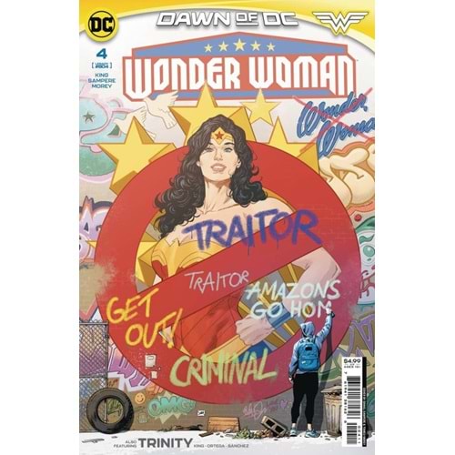 WONDER WOMAN (2023) # 4 COVER A DANIEL SAMPERE