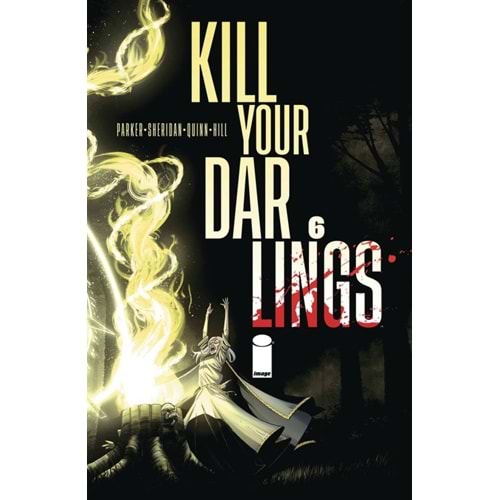 KILL YOUR DARLINGS # 6 COVER A BOB QUINN CARDSTOCK