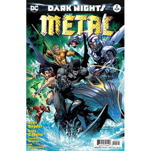 DARK NIGHTS METAL # 2 JIM LEE VARIANT