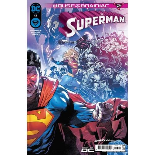 SUPERMAN (2023) # 13 COVER A RAFA SANDOVAL CONNECTING (HOUSE OF BRAINIAC)