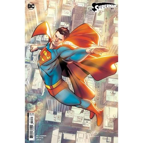 SUPERMAN (2023) # 12 COVER C CLAYTON HENRY CARD STOCK VARIANT