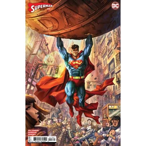 SUPERMAN (2023) # 13 COVER D ALAN QUAH CARD STOCK VARIANT (HOUSE OF BRAINIAC)