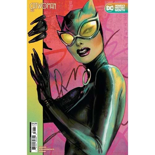 CATWOMAN (2018) # 63 COVER D SOZOMAIKA WOMENS HISTORY MONTH CARD STOCK VARIANT