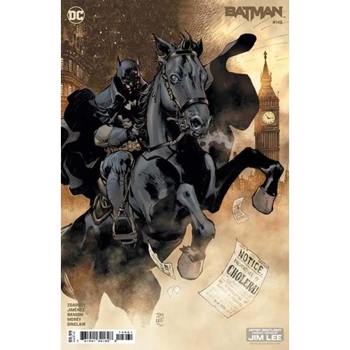 BATMAN (2016) # 146 COVER D JIM LEE ARTIST SPOTLIGHT CARD STOCK VARIANT