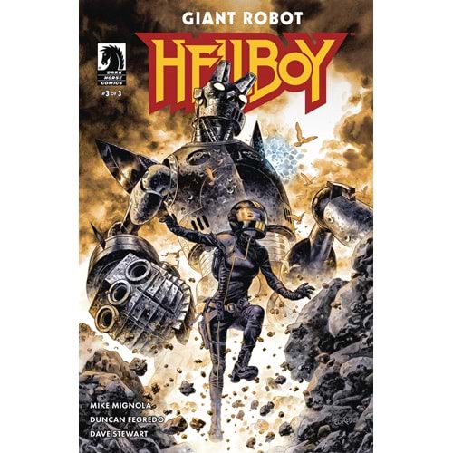 GIANT ROBOT HELLBOY #3 COVER A FEGREDO