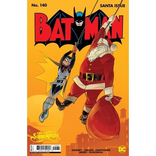 BATMAN (2016) # 140 COVER E OTTO SCHMIDT SANTA CARD STOCK VARIANT