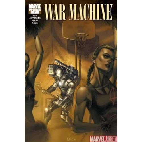 WAR MACHINE (2008) # 7 90S DECADE VARIANT