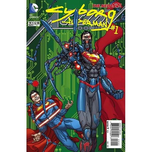 ACTION COMICS (2011) # 23.1 CYBORG SUPERMAN
