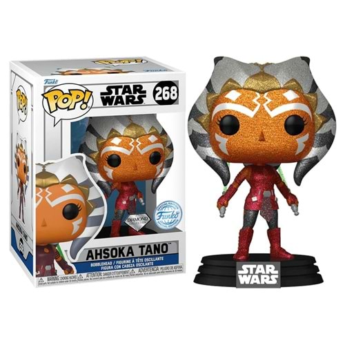 FUNKO POP STAR WARS AHSOKA TANO DIAMOND COLLECTION SPECIAL EDITION