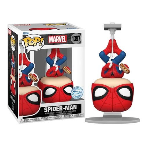 FUNKO POP MARVEL SPIDER-MAN WITH HOT DOG SPECIAL EDITION