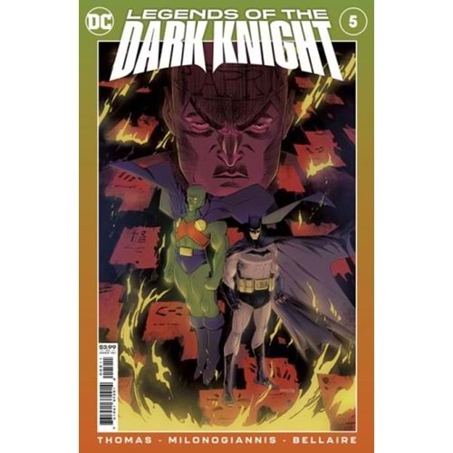 LEGENDS OF THE DARK KNIGHT (2021) # 5 COVER A GIANNIS MILONOGIANNIS