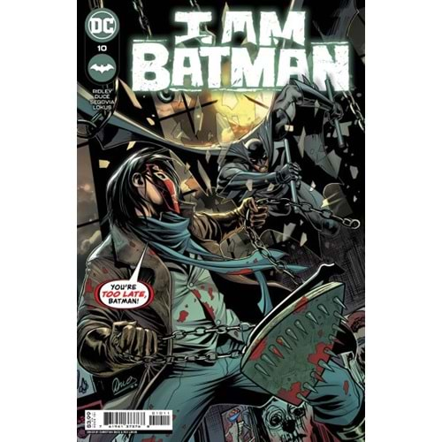 I AM BATMAN # 10 COVER A CHRISTIAN DUCE