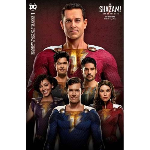 SHAZAM FURY OF THE GODS SPECIAL SHAZAMILY MATTERS # 1 (ONE-SHOT) COVER D PHOTO VARIANT