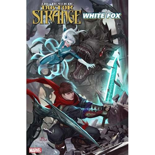 DEATH OF DOCTOR STRANGE WHITE FOX # 1 INHYUK LEE VARIANT