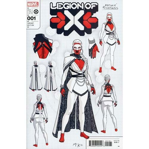 LEGION OF X # 1 MCKELVIE DESIGN VARIANT