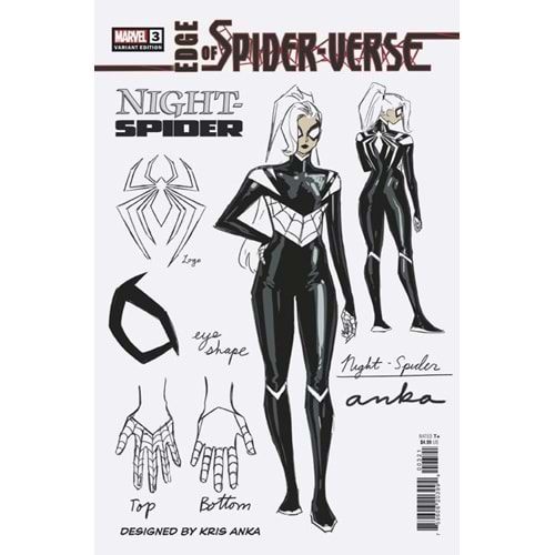 EDGE OF SPIDER-VERSE (2022) # 3 (OF 5) 1:10 ANKA DESIGN VARIANT