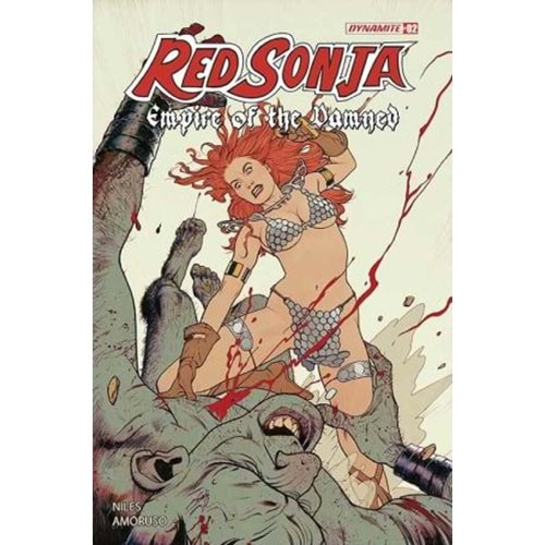 RED SONJA EMPIRE OF THE DAMNED # 2 COVER A MIDDLETON