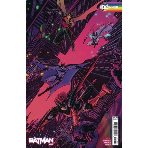 BATMAN (2016) # 148 COVER D SKYLAR PATRIDGE DC PRIDE 2024 CARD STOCK VARIANT