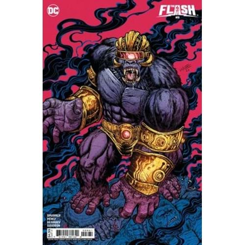 FLASH (2023) # 8 COVER D MARIA WOLF APRIL FOOLS GORILLA GRODD CARD STOCK VARIANT