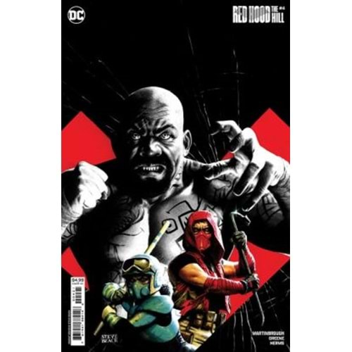 RED HOOD THE HILL # 4 (OF 6) COVER B STEVE BEACH CARD STOCK VARIANT