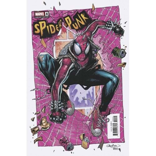 SPIDER-PUNK ARMS RACE # 4 PAT GLEASON VARIANT