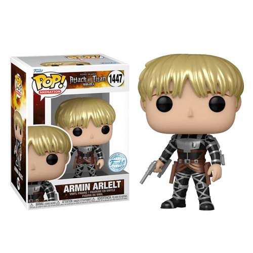 FUNKO POP ATTACK ON TITAN ARMIN ARLERT METALLIC SPECIAL EDITION