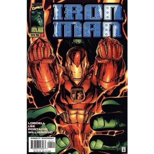 IRON MAN (1996) # 1 BENJAMIN VARIANT