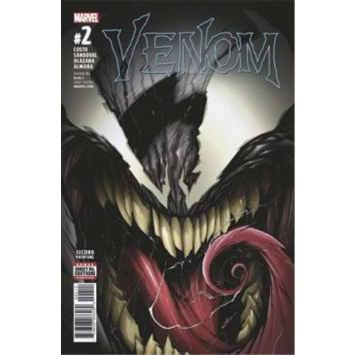 VENOM (2017) # 2 SECOND PRINTING