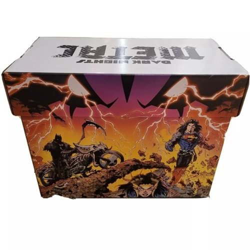 DC DARK NIGHTS DEATH METAL SHORT BOX - KISA ÇİZGİ ROMAN KUTUSU