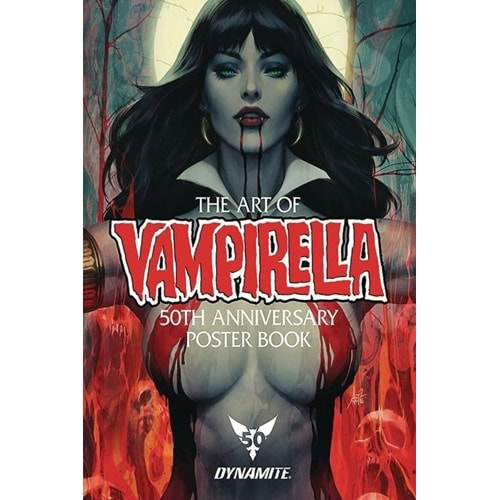 ART OF VAMPIRELLA 50TH ANNIVERSARY POSTER BOOK TPB