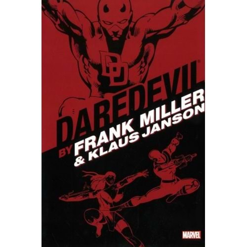 DAREDEVIL BY FRANK MILLER AND KLAUS JANSON OMNIBUS HC POSTER COVER