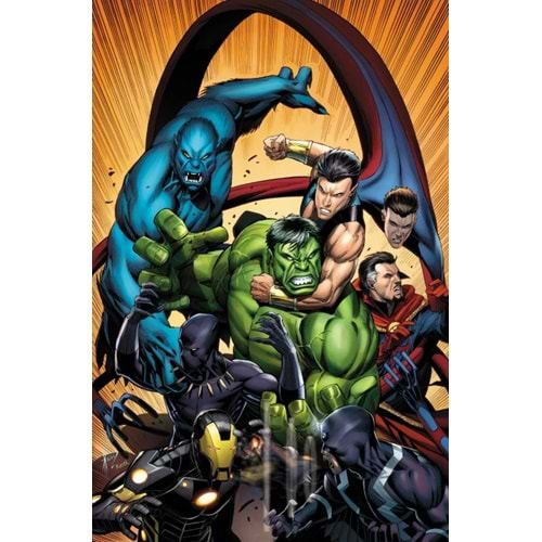 AVENGERS BY JONATHAN HICKMAN OMNIBUS VOL 2 HC KEOWN DM VARIANT