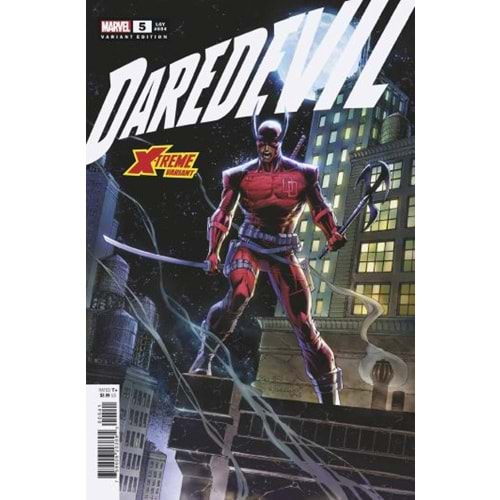 DAREDEVIL (2022) # 5 WILLIAMS X-TREME MARVEL VARIANT