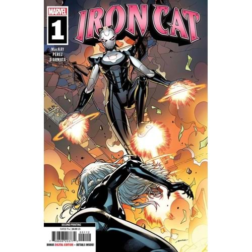 IRON CAT # 1 (OF 5) SECOND PRINTING PEPE PEREZ VARIANT