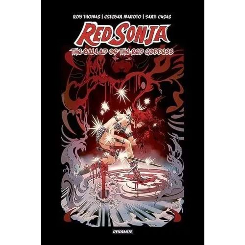 RED SONJA THE BALLAD OF THE RED GODDESS HC ROY THOMAS SIGNED EDITION