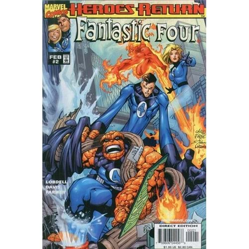 FANTASTIC FOUR (1998) # 2 CARLOS PACHECO VARIANT