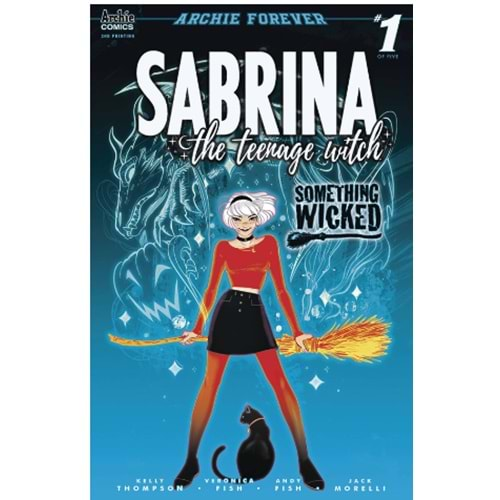 SABRINA THE TEENAGE WITCH SOMETHING WICKED # 1 SECOND PRINTING