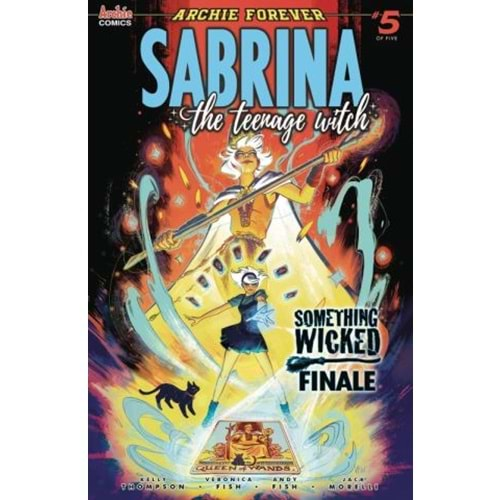 SABRINA THE TEENAGE WITCH SOMETHING WICKED # 5 COVER A VERONICA FISH