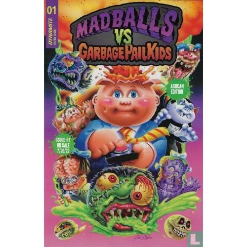 MADBALLS VS GARBAGE PAIL KIDS # 1 ASHCAN EDITION